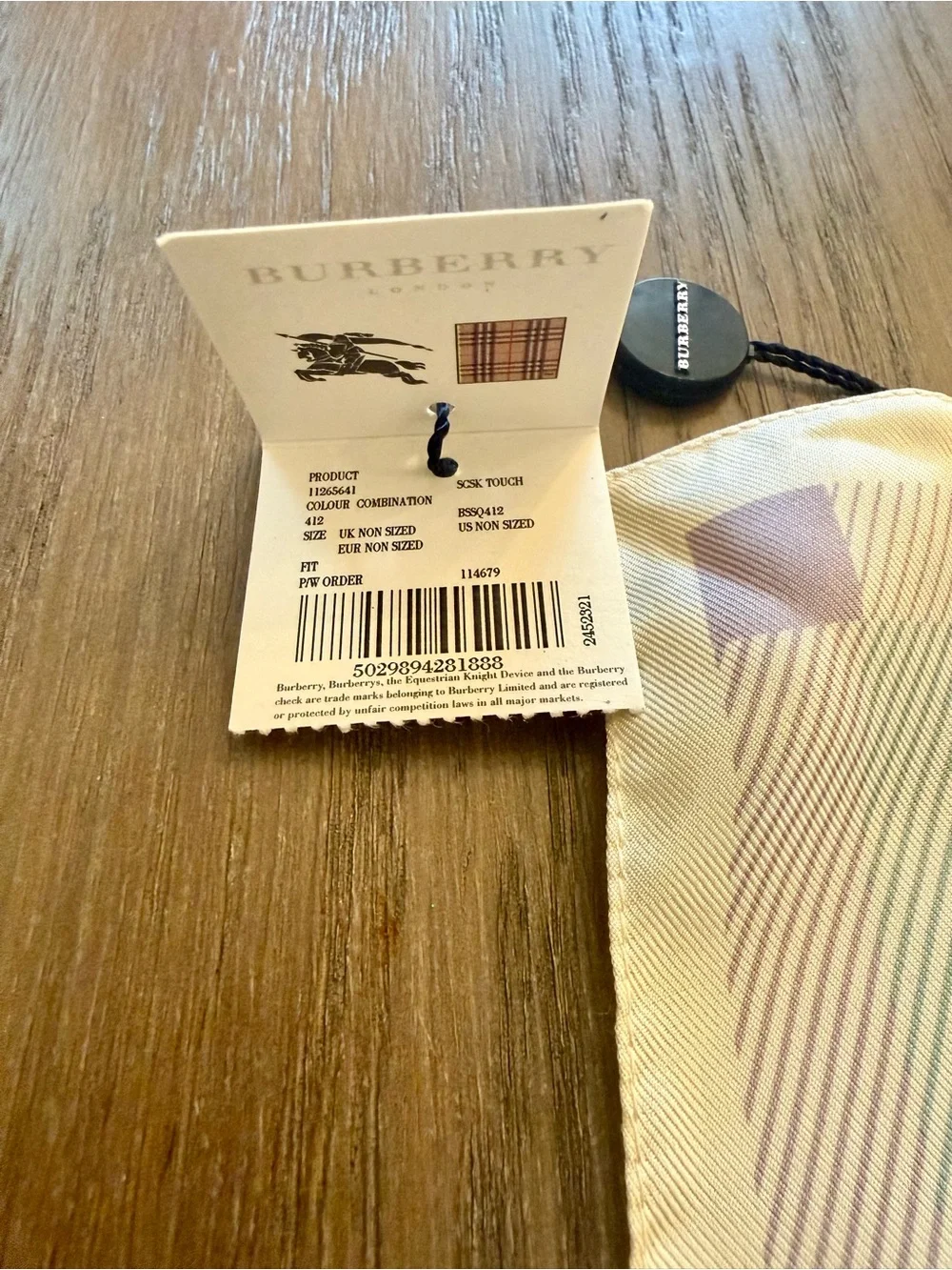 NWT Burberry baby gift